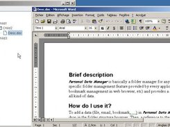 PDM Prototype : open document 2/2