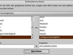 Der Einheitenrechner...