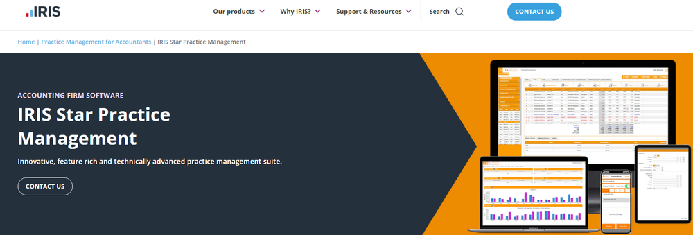 IRIS Star Practice Management Screenshot 1