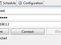 Parameters for the connection to a Jabber server