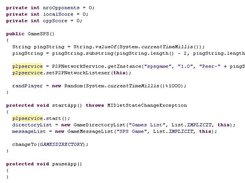 Initialization Code