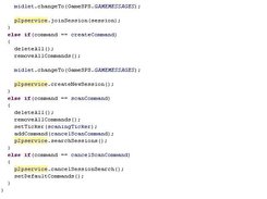 Peer Discovery and Session Creation Code