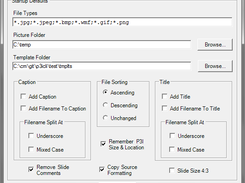 p3i config screen