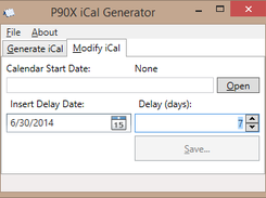 Modify Existing iCal File