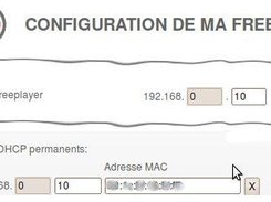 Configuration du freeplayer