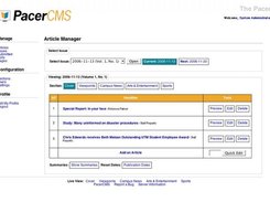 Admin - Article Browse