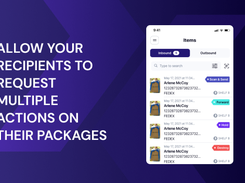 Allow Your Recipients to Request Multiple Actions on Their Package