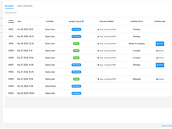 Your orders in a single screen where check in just one view the payments and shipments status where print your shipping labels at once.