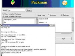 Installing Package using GPackMan