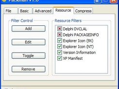 4 Resource Options Screen