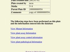 Plate Information