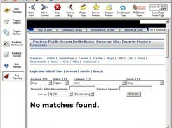 Accessing 'Browse Features' through the integrated browser