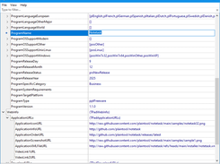 PadXml - Portable App Description Editor Screenshot 1