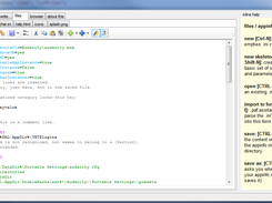 re-designed .ini editor