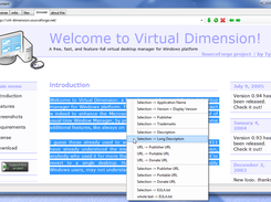 embedded browser to complete info