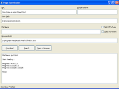 Page Downloader Screenshot 1