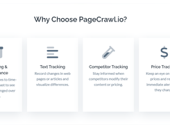PageCrawl.io Screenshot 1