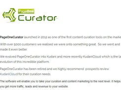 PageOne Curator Screenshot 2