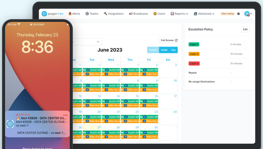 PagerTree Screenshot 1