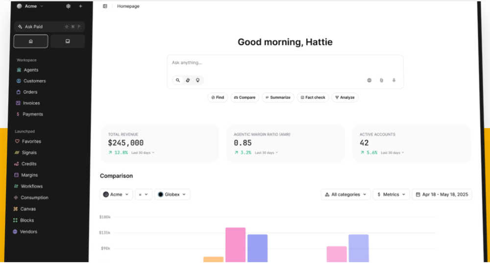 Paid.ai Screenshot 1