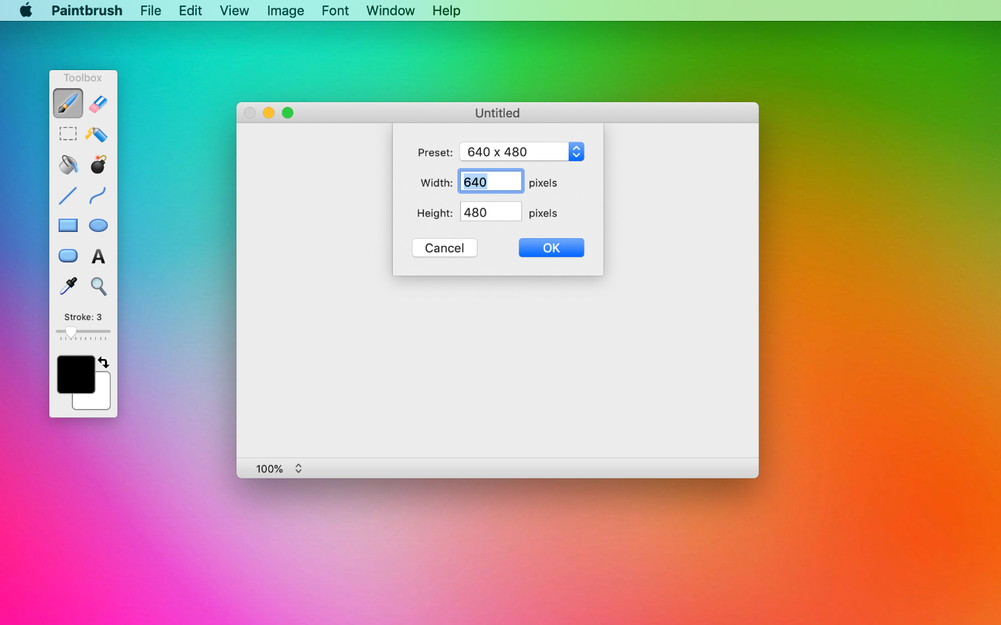 microsoft paint for mac os x