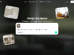 Landing: start design from prompt or photo