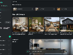 Workspace: recent chats, projects, and saved results