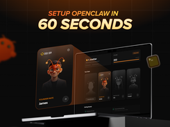 Setup OpenClaw in 60 seconds
