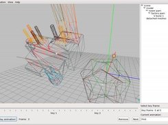 PAJ Model Editor. Anchor point edition mode.