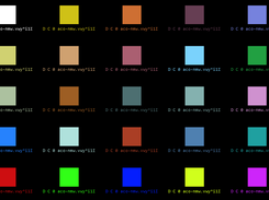 Accommodates as many as 25 colors