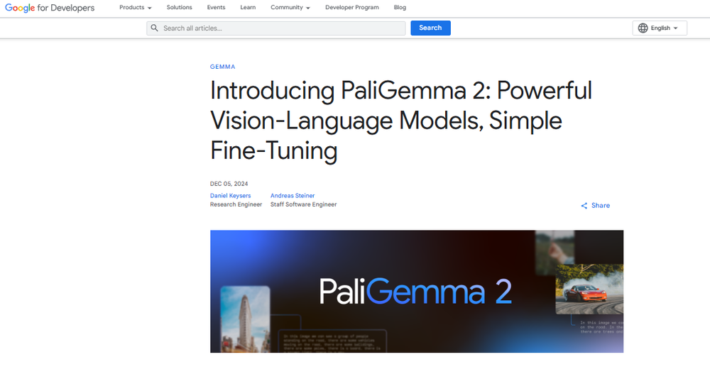 PaliGemma 2 Screenshot 1