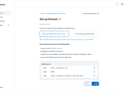 Palisade Domain Set Up