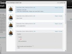 topic popup page