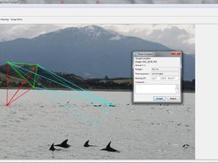 Use landmarks to determine lat long positions of animals