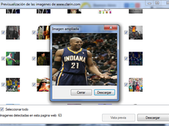 Images downloader