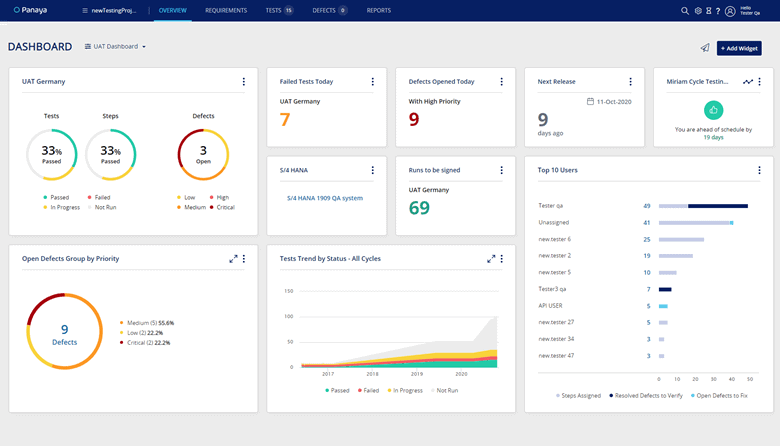 Panaya Screenshot 1