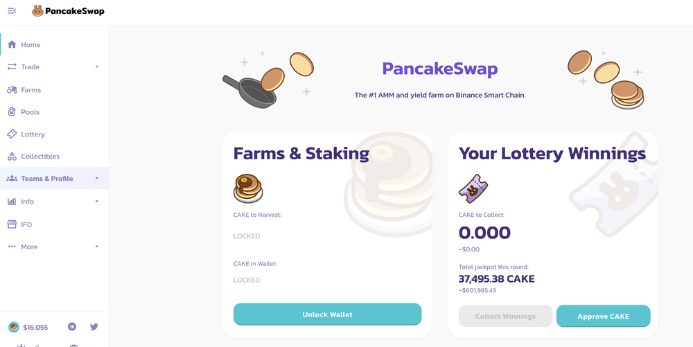 PancakeSwap Screenshot 1