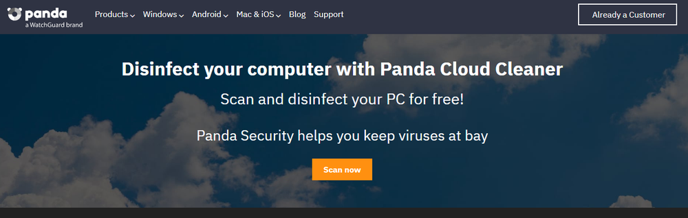 Panda Cloud Cleaner Screenshot 1