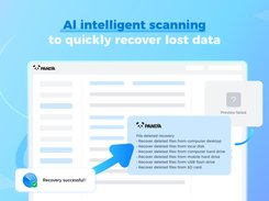 Al intelligent scanningto quickly recover lost data