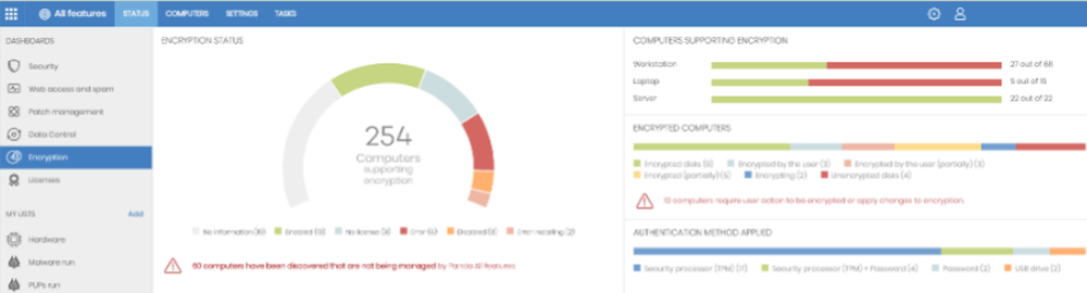 Panda Full Encryption Screenshot 1