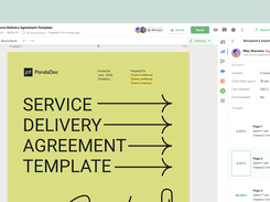 Document analytics lets you see what’s really happening after you hit ‘send’ with real-time reporting on engagement and activity on your documents. This empowers your team to delight prospects with lightning-fast response times.