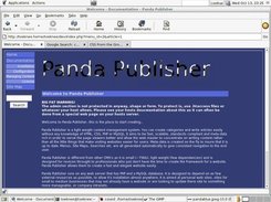 Panda Publisher - Blue Theme