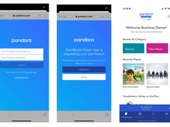 Pandora for Business Screenshot 1