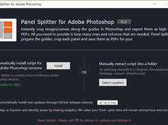 UI - Panel Splitter for Adobe Photoshop