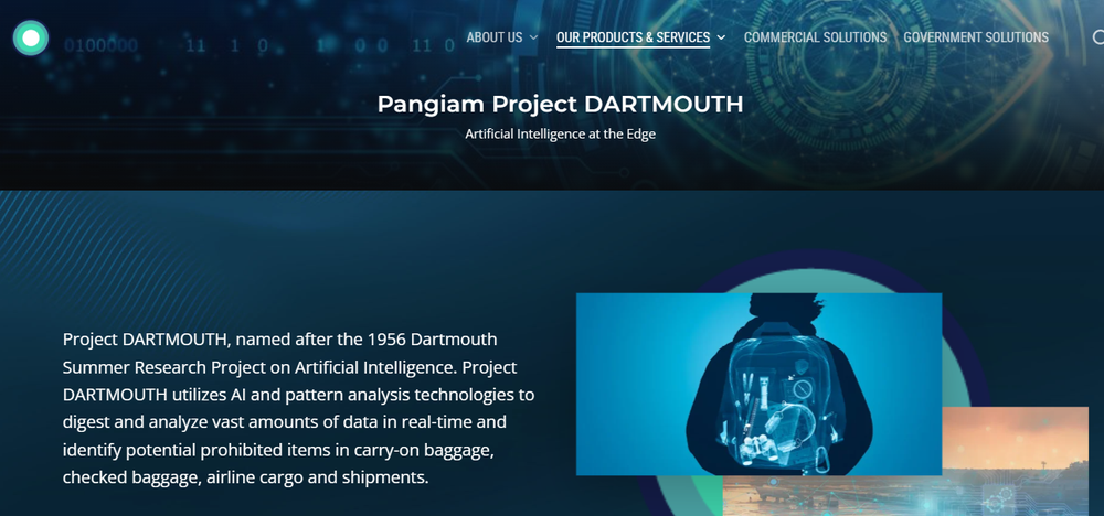 Pangiam Project DARTMOUTH Screenshot 1