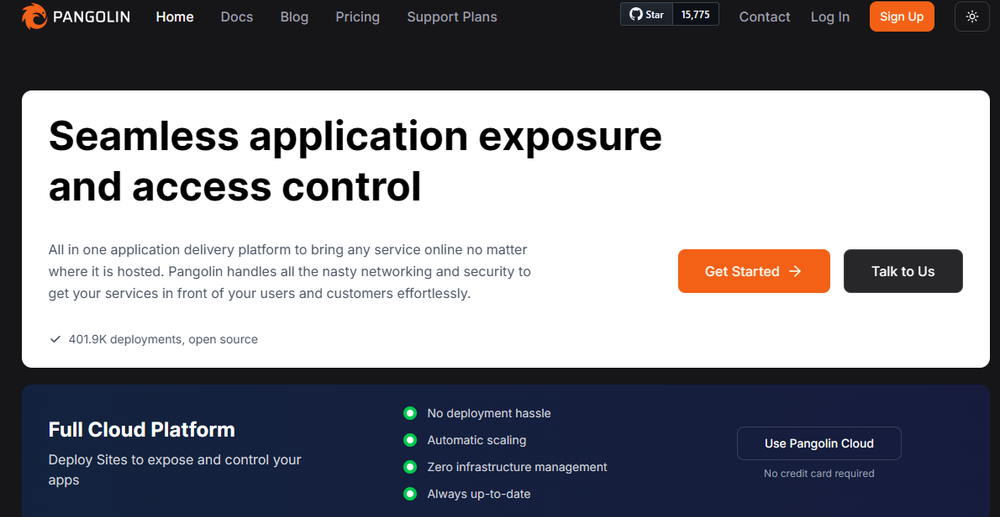 Pangolin Screenshot 1