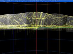 A17 North Massif (panorama + LOLA LRO 3D model)