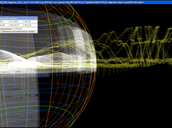 A17 panorama + LOLA 3D model (camera is moved out of the projection sphere)