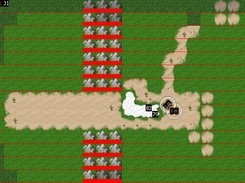 Game Screen with Cost-Per-Tile information.