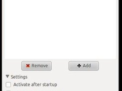 Main configuration dialog